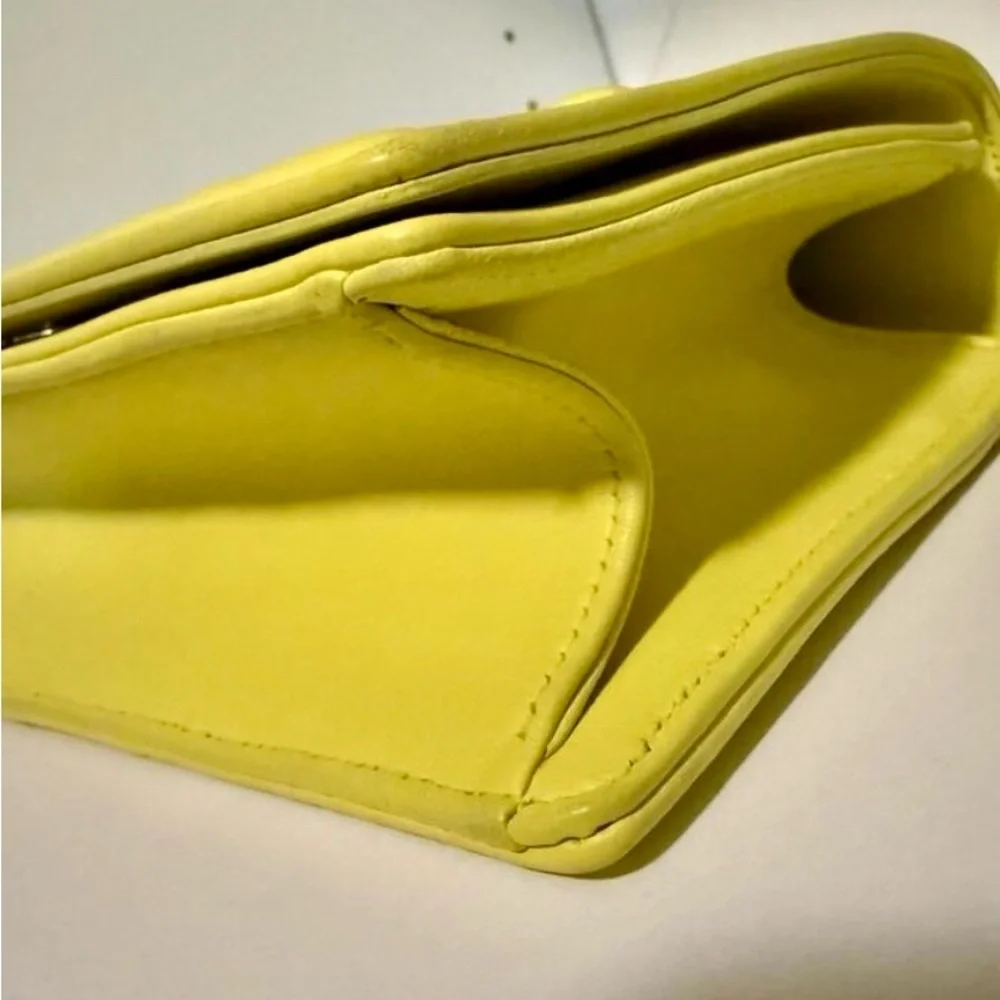 $3350 Dior Diorama Yellow Small Flap Crossbody Bag - Picture 7 of 15